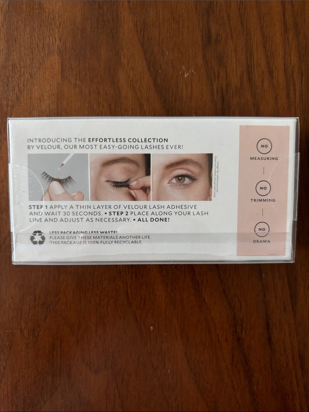 Velour Effortless Short & Sweet Lashes — Natural Black NWT - Picture 3 of 3